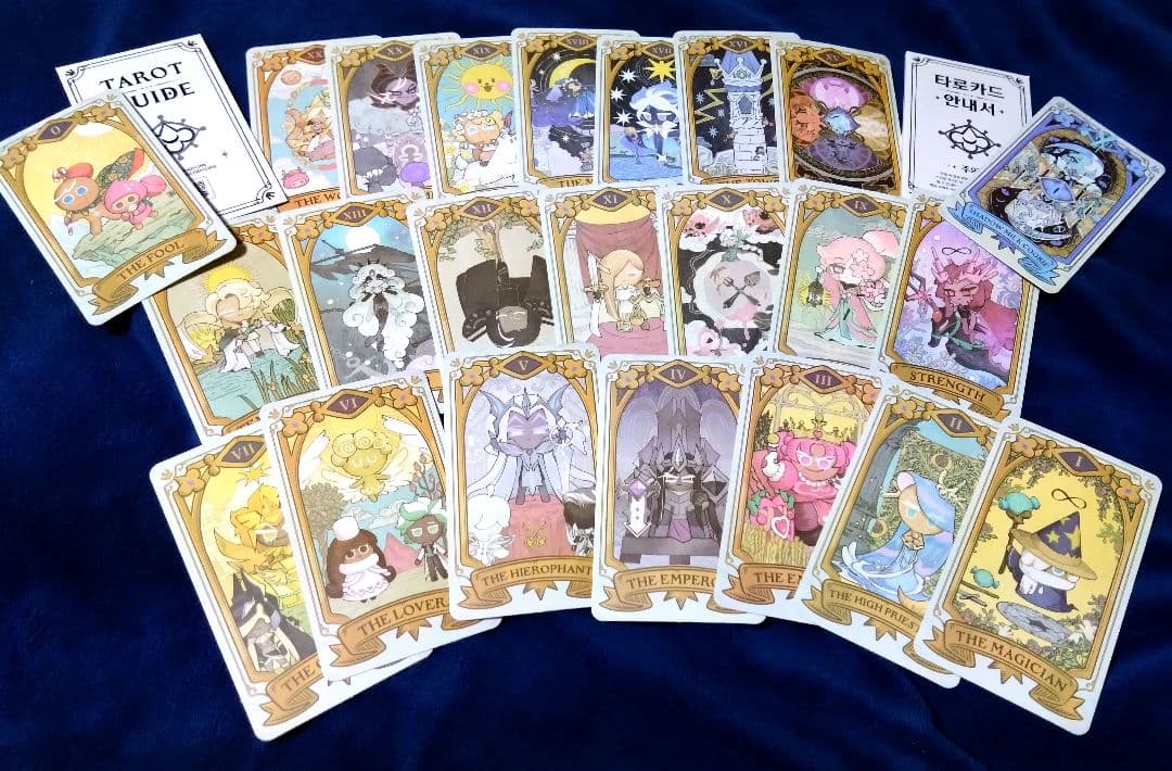 シャドウミルククッキー　タロットカード　クッキーランキングダム