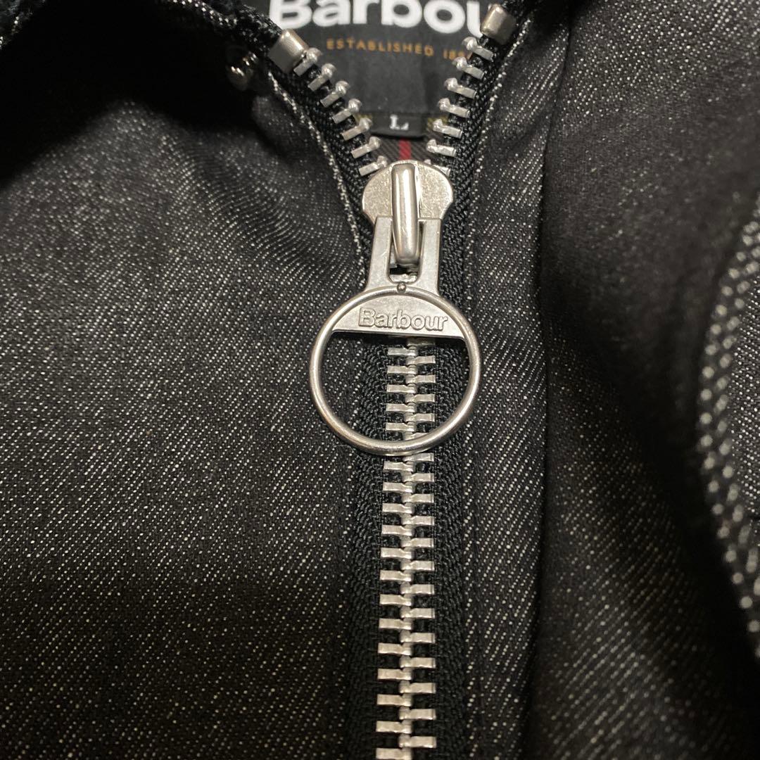 【最終値下げ】Barbour 別注デニムジャケット　Lサイズ　完売モデル