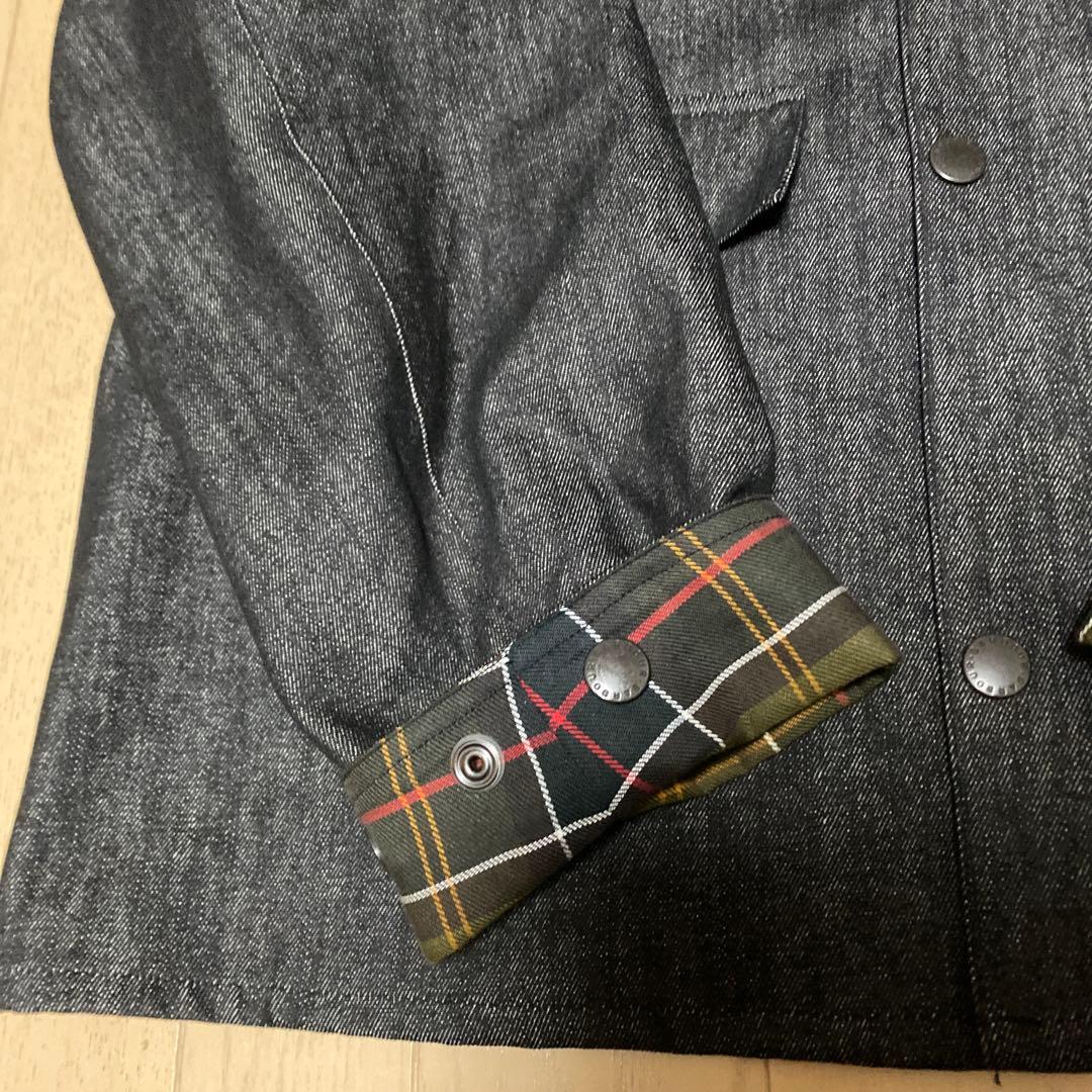 【最終値下げ】Barbour 別注デニムジャケット　Lサイズ　完売モデル