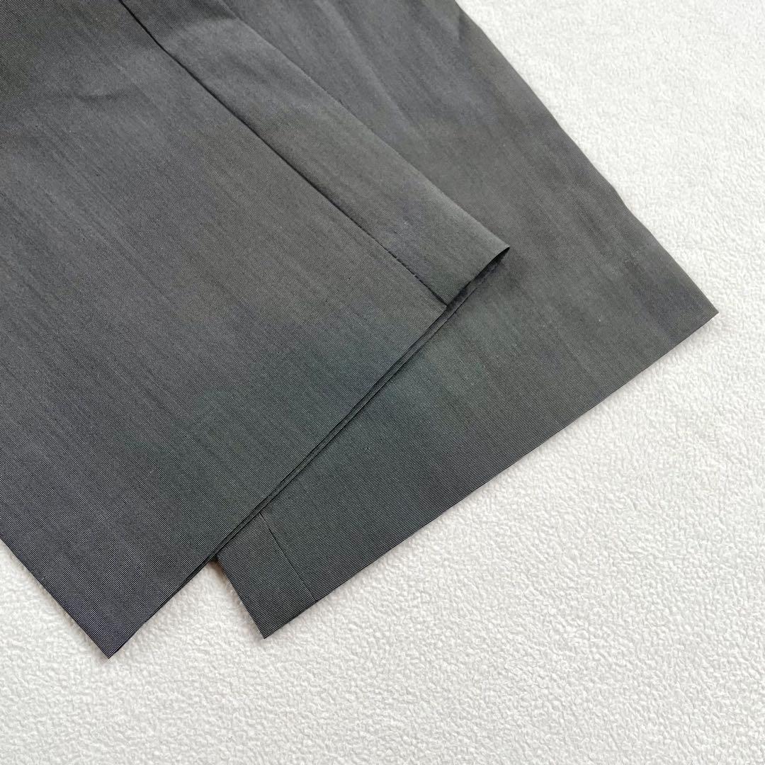 極美品・大きいサイズ✨ICB ノーカラー パンツ スーツ セットアップ シルク