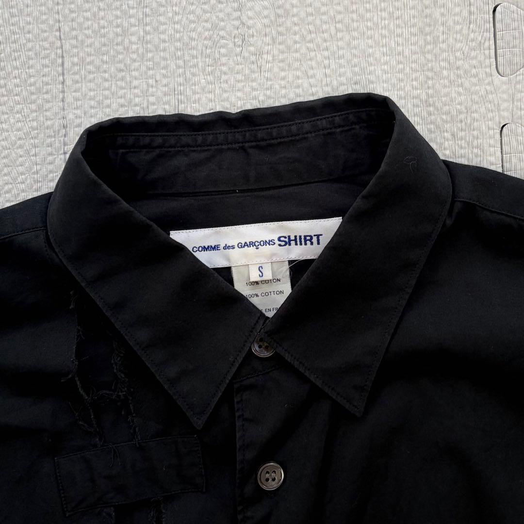 個性派 COMME des GARCONS 変形 長袖シャツ フランス製