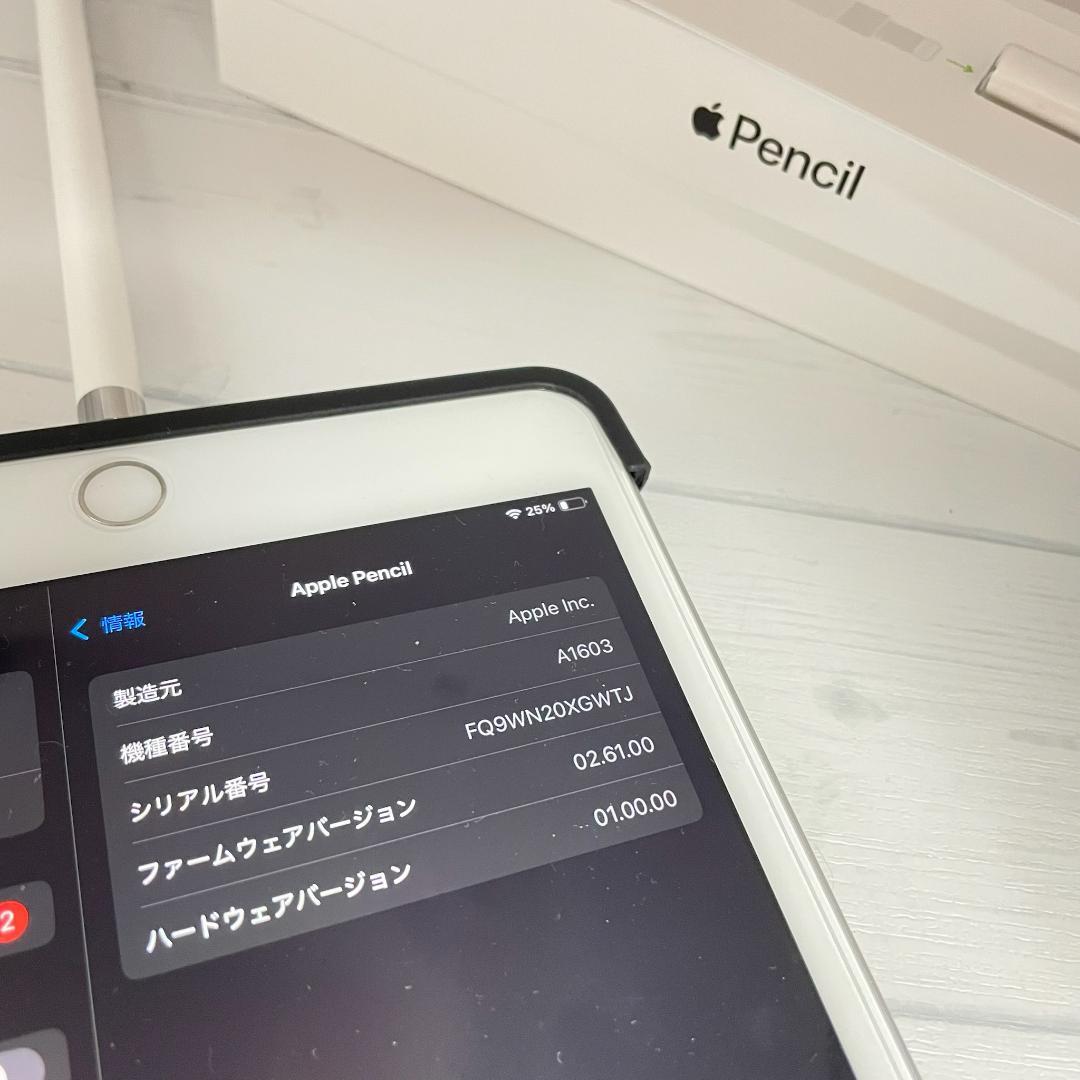 動作確認済み【美品】Apple Pencil 第一世代 本体＋付属品＋カバー