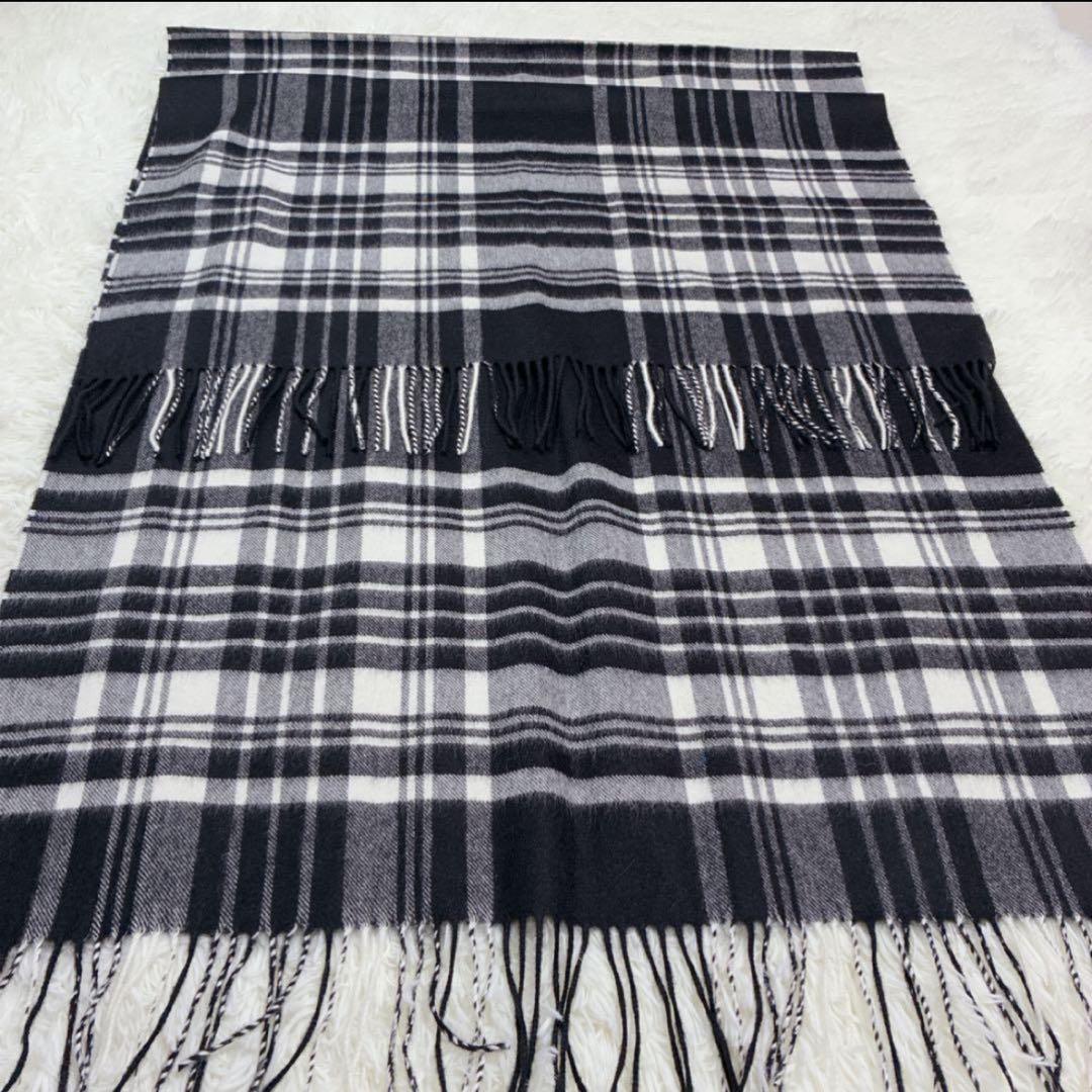 最終価格！！ 新品タグ付✨ ジョンストンズ 大判 ストール カシミヤ100%