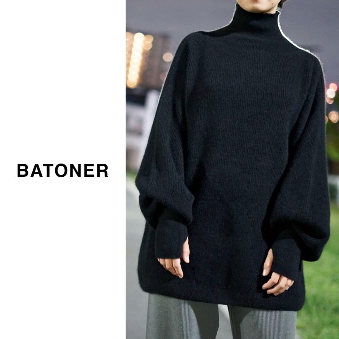 BATONER（バトナー）| CASHMERE FOX HIGH NECK