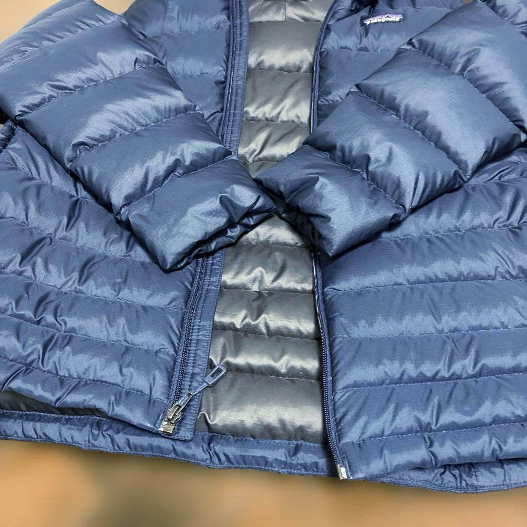 ハイロフトダウンフーディ　ネイビー　XS