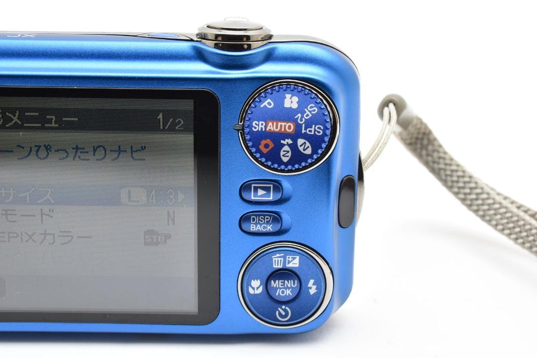 【美品】FUJIFILM FINEPIX JX400 ブルー　動作確認済