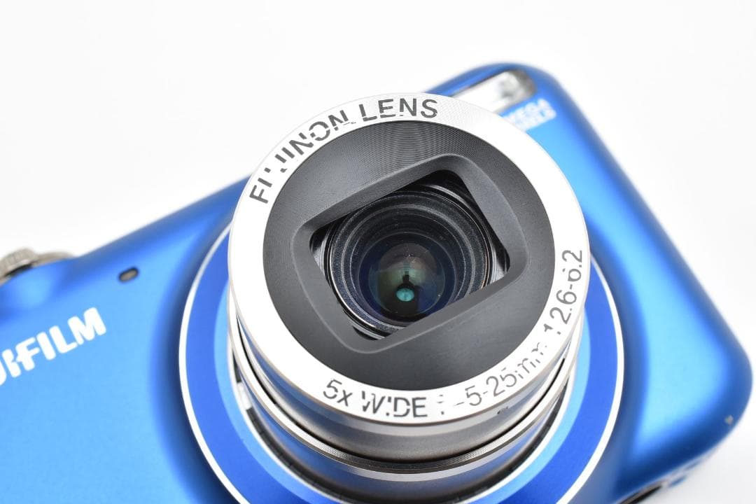 【美品】FUJIFILM FINEPIX JX400 ブルー　動作確認済