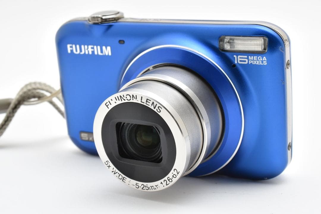 【美品】FUJIFILM FINEPIX JX400 ブルー　動作確認済