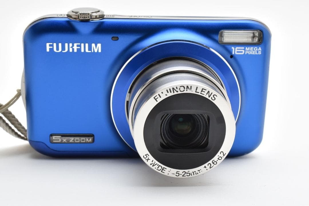 【美品】FUJIFILM FINEPIX JX400 ブルー　動作確認済