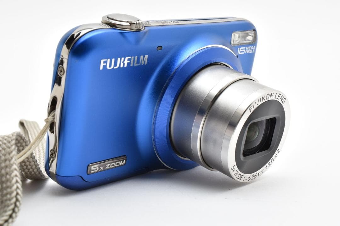 【美品】FUJIFILM FINEPIX JX400 ブルー　動作確認済