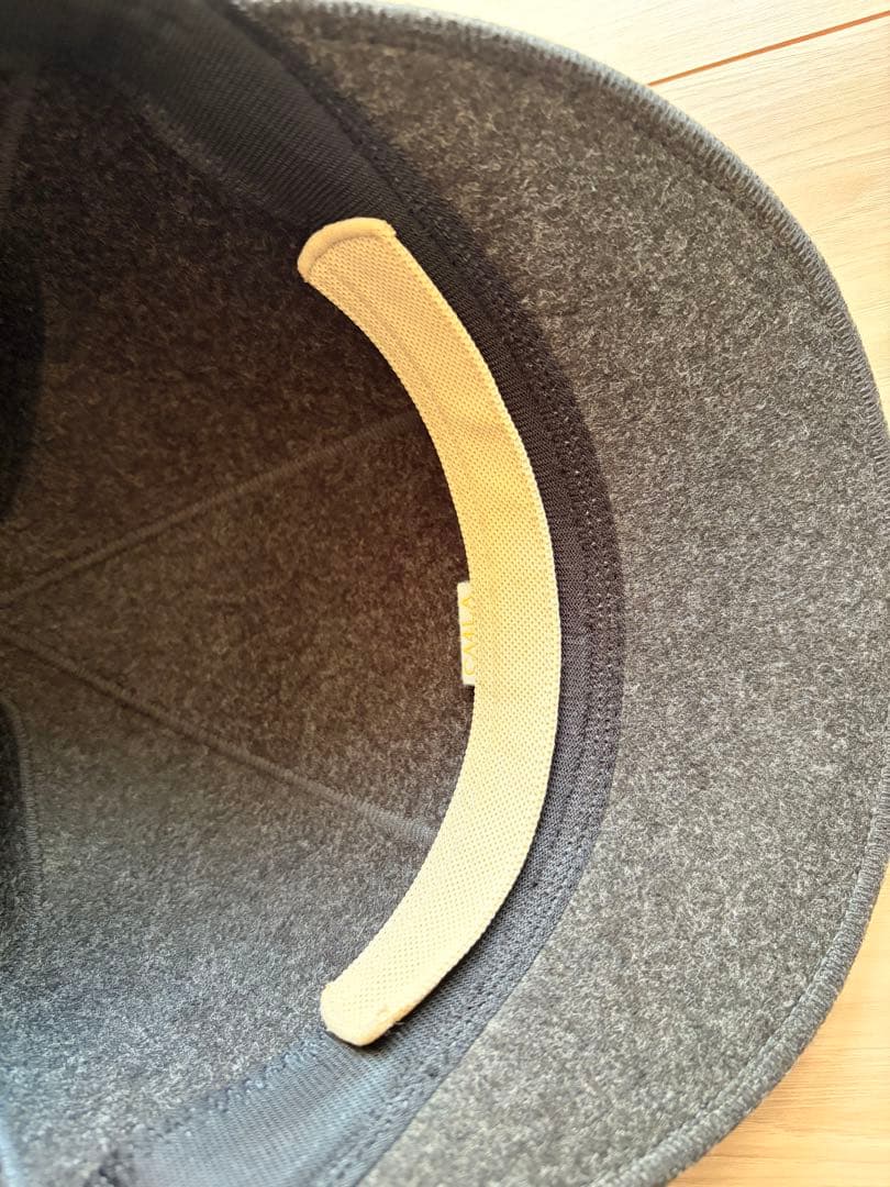 boniture 猫耳付きキャップ　キャット　帽子　グレー