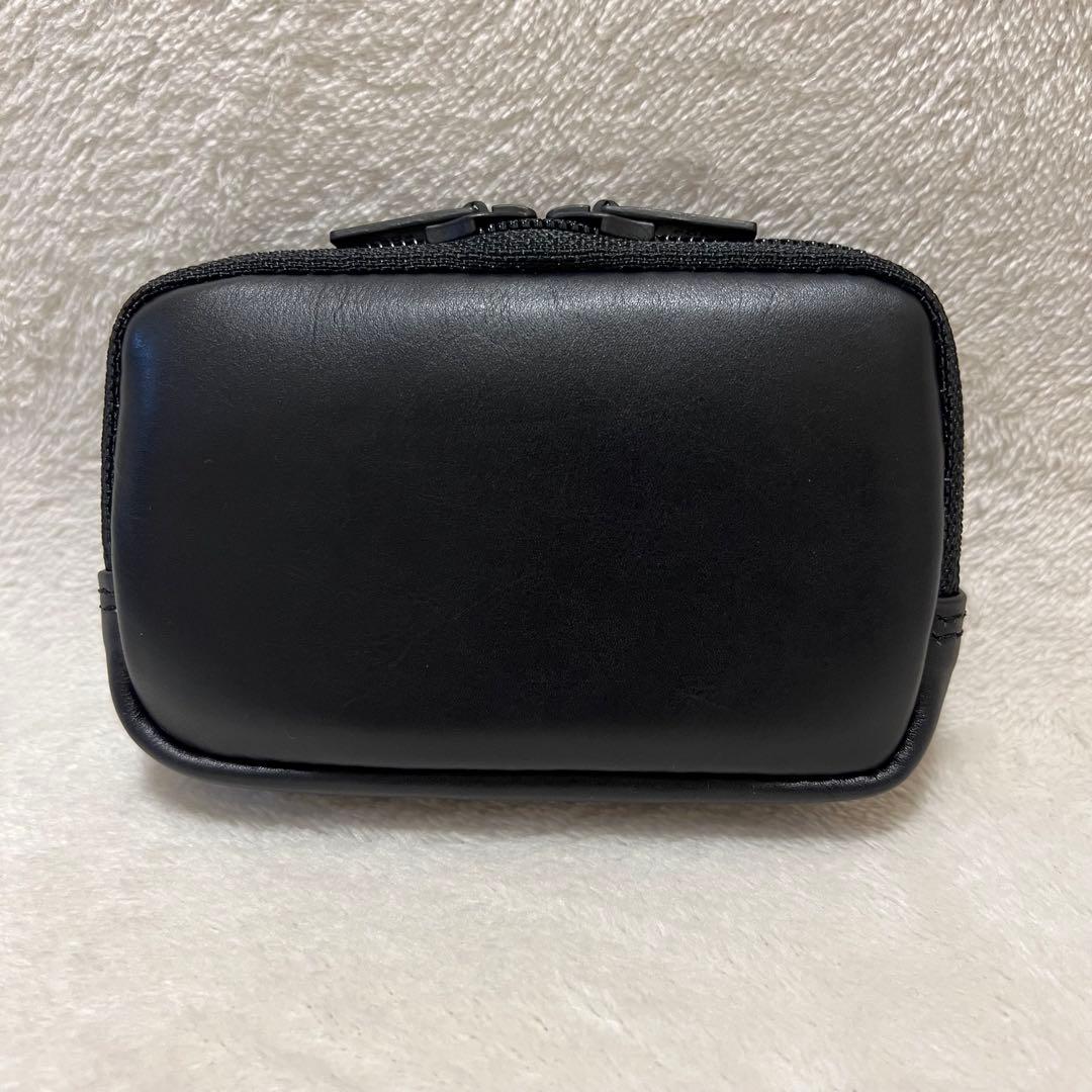 【未使用級 希少】ポーター アルーフ マルチケース カーフレザー 高級 黒