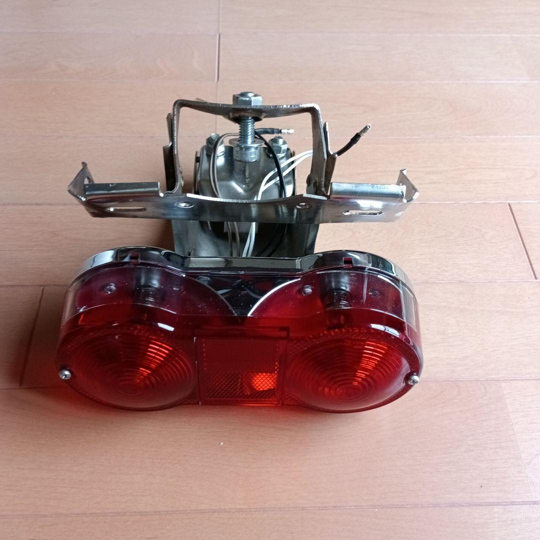 サンパチテール 赤 二重レンズ ブラケット一式