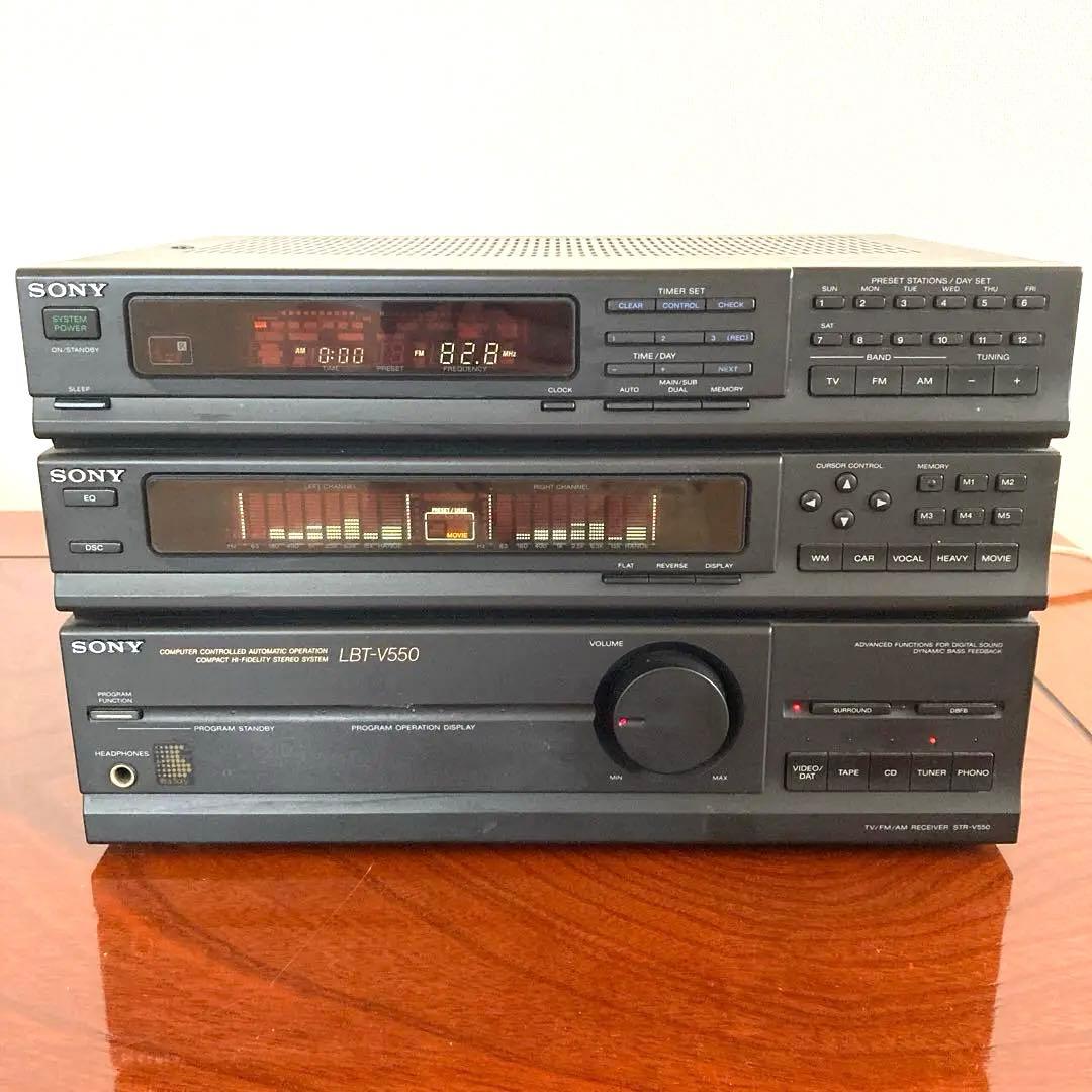 SONY リバティ システムコンポFM レシーバー【LBT-V550】