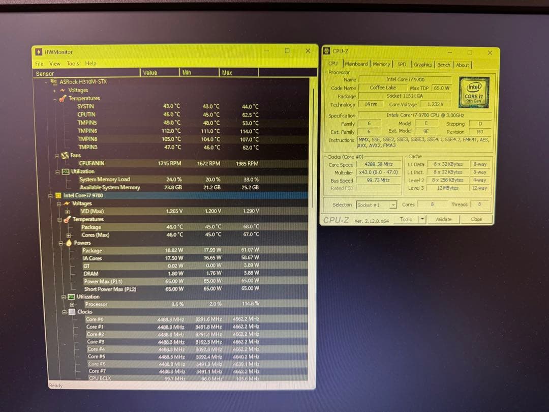 Windowsデスクトップ AsRock DeskMini 310 (Core i7 9700 32GB)