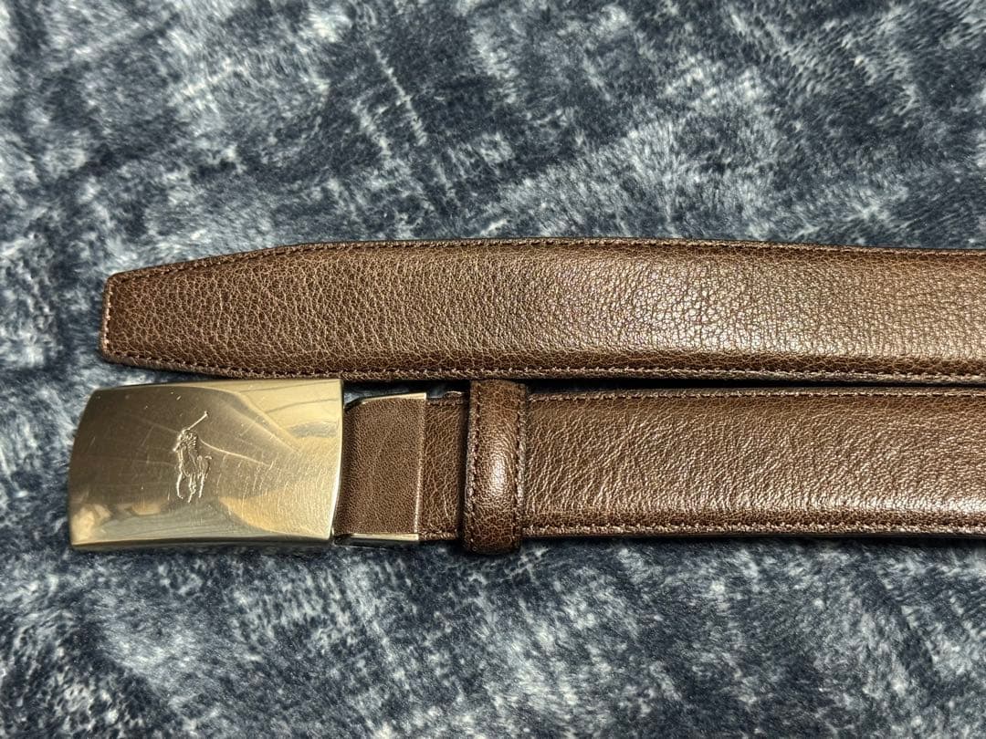 ポロ ラルフローレン ベルト POLO RALPH LAUREN 本革 ブラウン