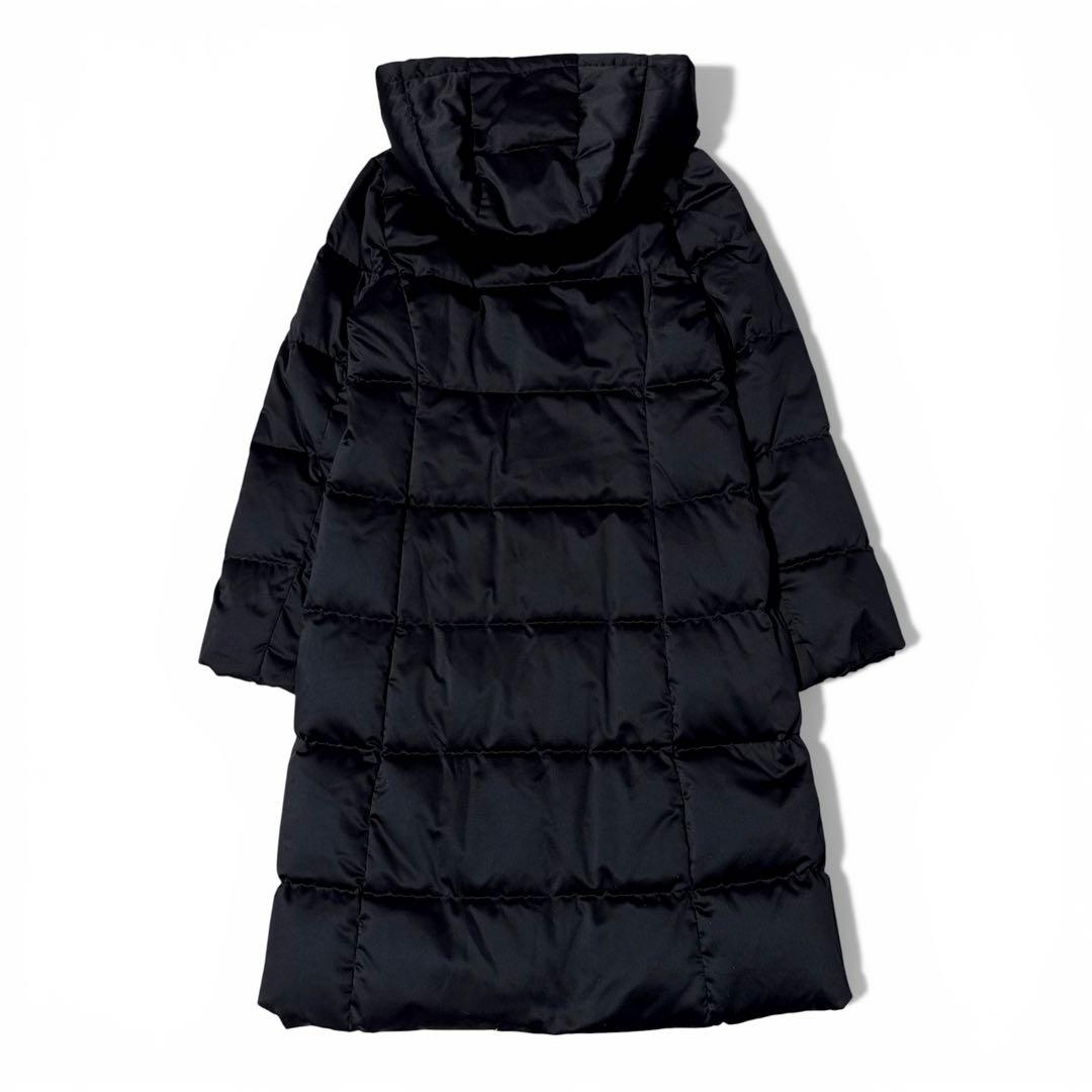 極美品✨️￥10万　マッキントッシュロンドン　ポリエステルシルク ダウンコート　黒