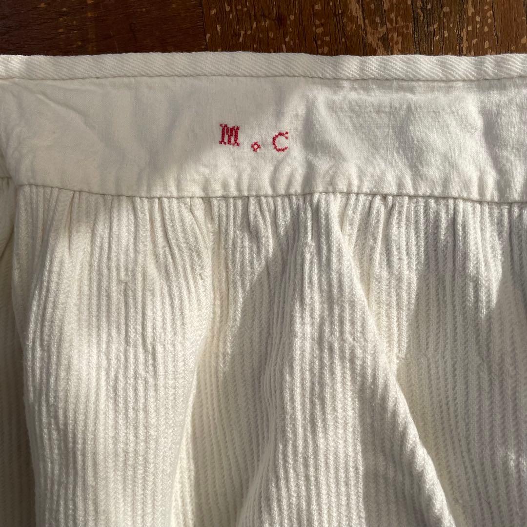 フレンチアンティークantique コットンロングスカート