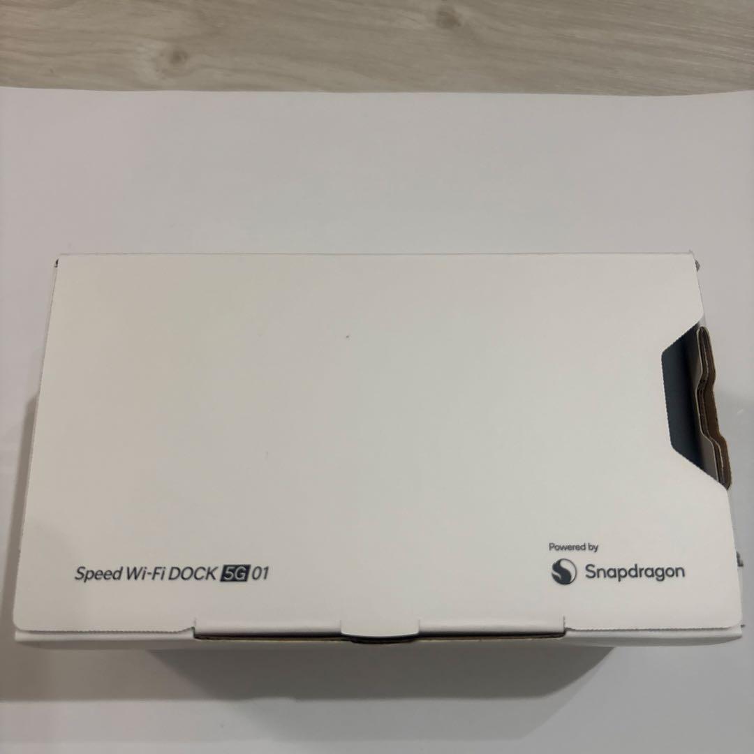 UQWIMAX　Speed Wi-Fi DOCK 5G 01 ブラック