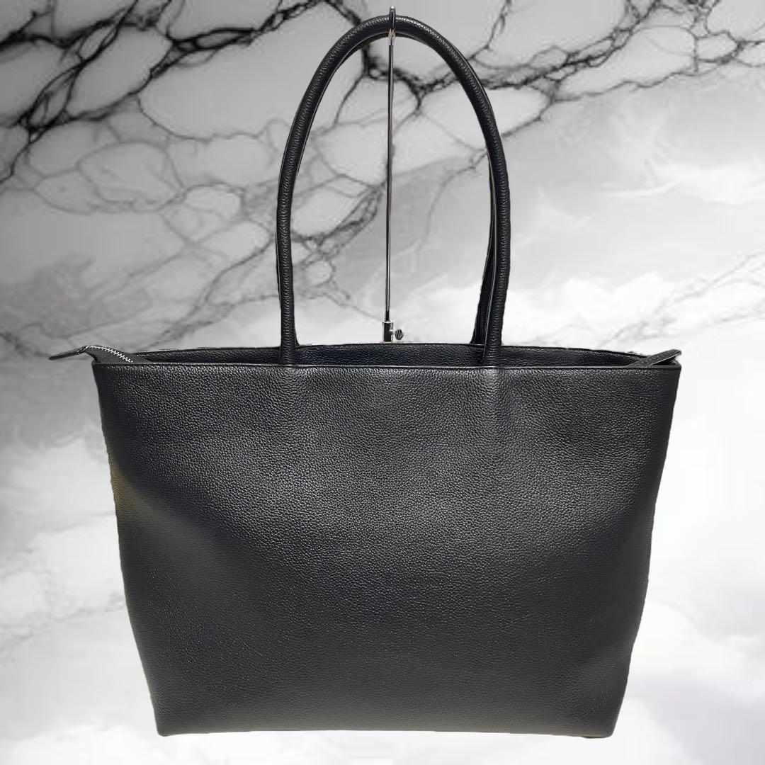 【ラトム】美品 最上位モデル バングラデシュレザー シボ革 ビジネストート