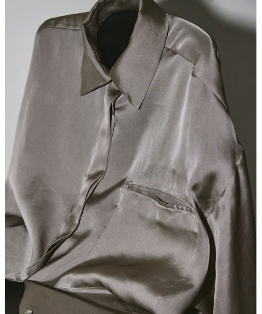 TODAYFUL オーガンジーポケットシャツ