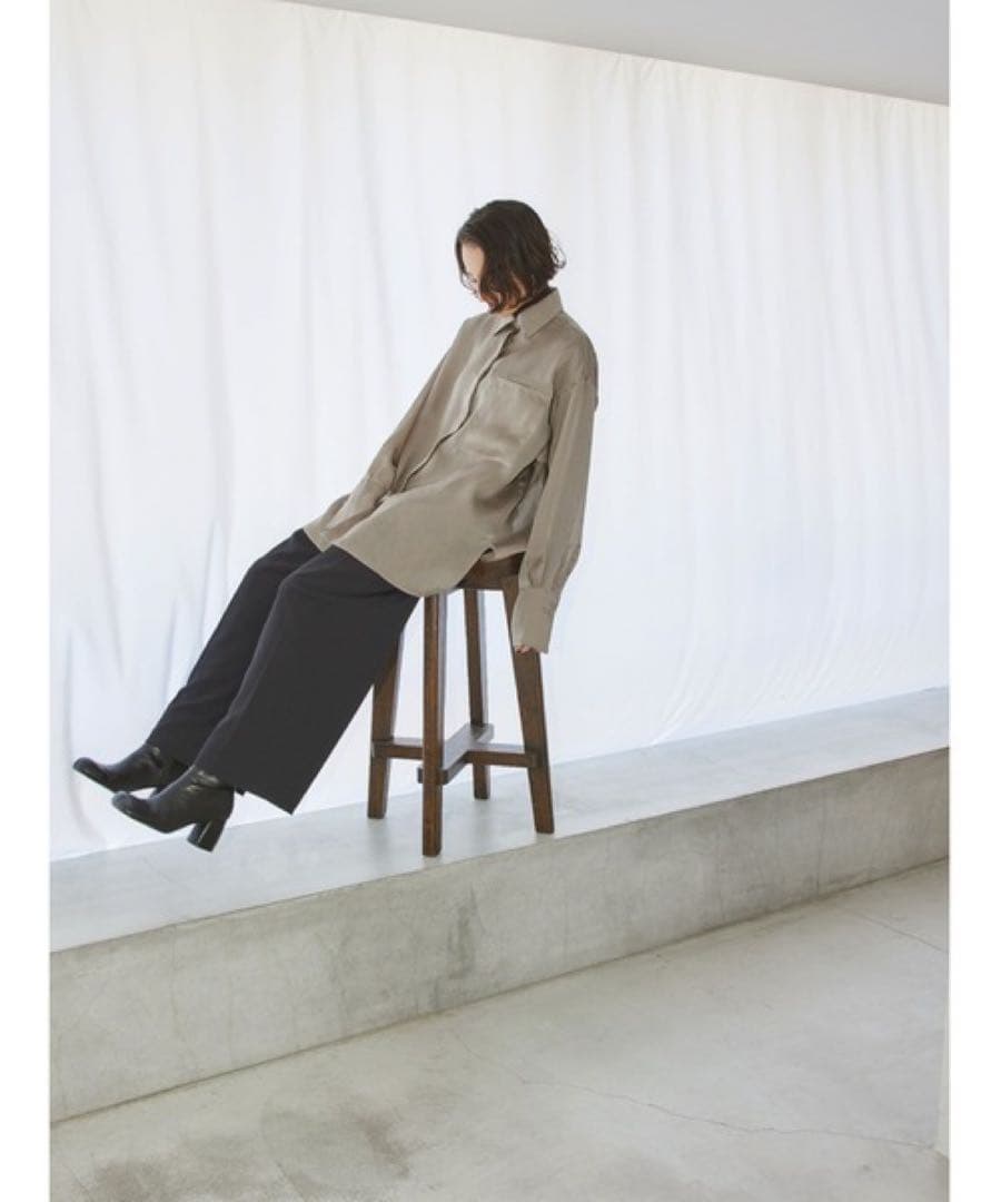 TODAYFUL オーガンジーポケットシャツ