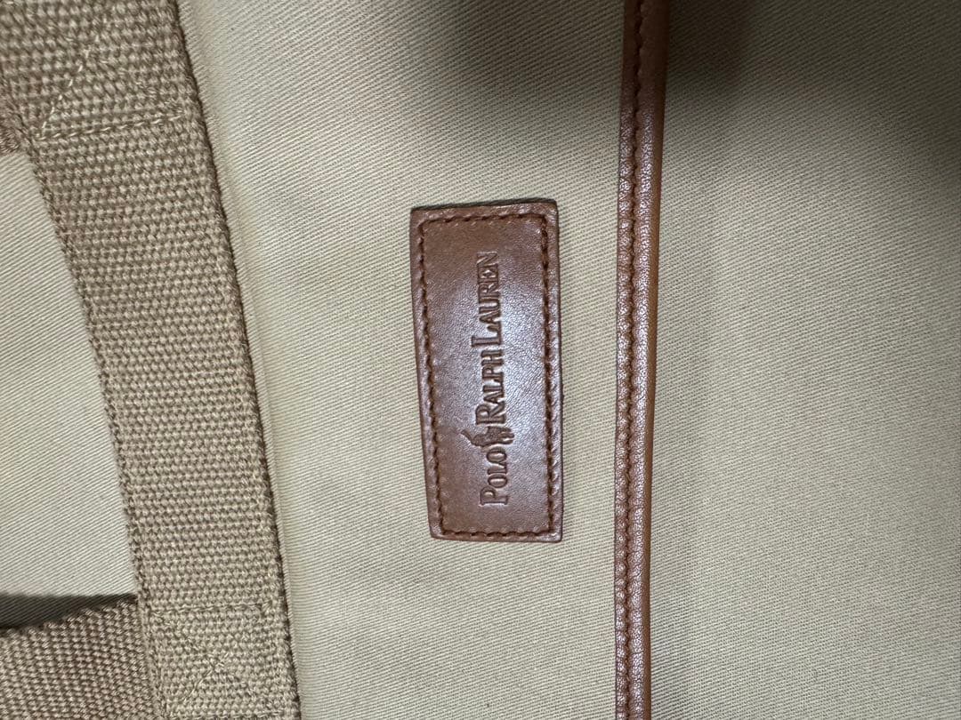 直輝さん専用❗️POLO RALPH LAUREN キャンバスボストンバッグ