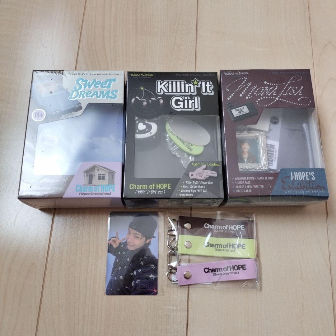 BTS j-hope Charm of HOPE 3形態セット トレカ付き