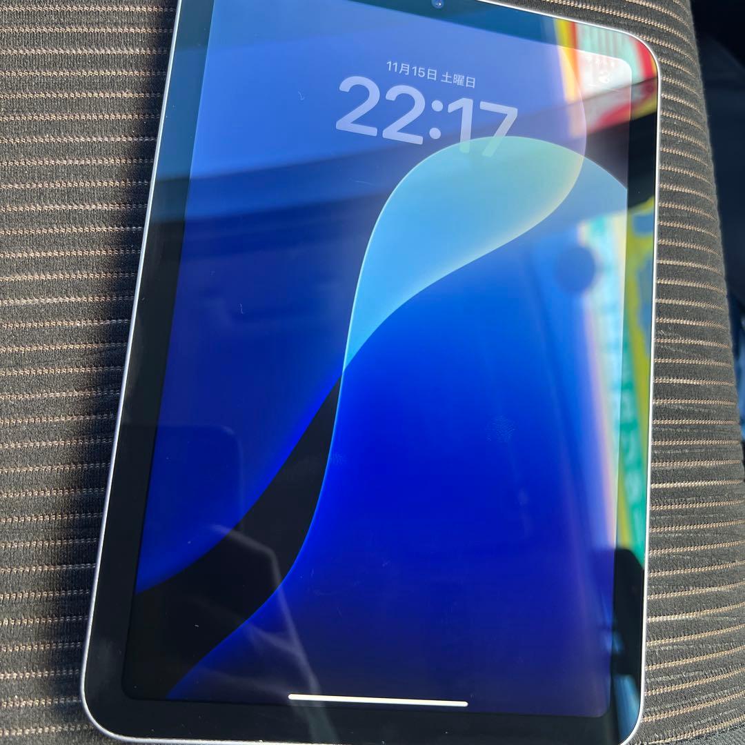 美品iPad mini 第6世代 64GB パープル　バッテリー90%