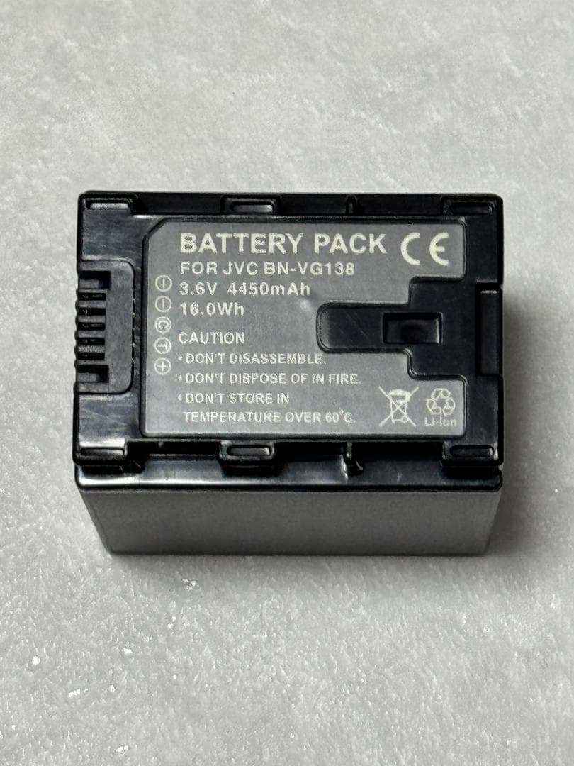 【中古】JVC ビデオカメラ GZ-N5-A ケース BN-VG138セット