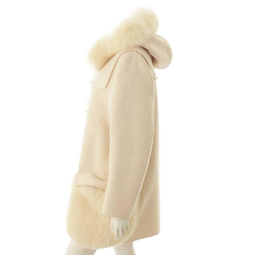 Drawer ドゥロワー fox ファー ダッフルコート人気完売