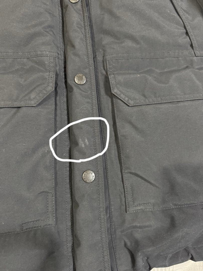 ※Mahican※ The North Face ブラックダウンジャケット