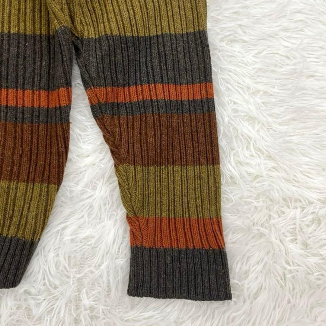 【美品】バブアー・長袖ウール・ニット・セーター・2000年製・3ワラント・M