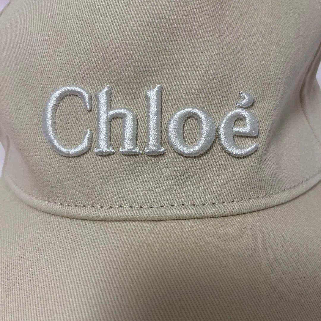 お値下げ中！！【新品】Chloeクロエ　ロゴキャップ　サイズ58