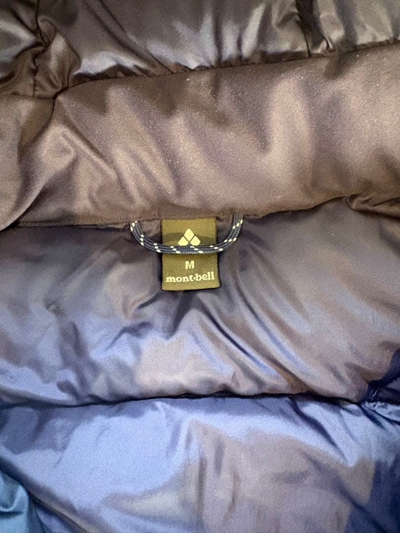 mont-bell ライトアルパインダウンパーカー 完売品 青