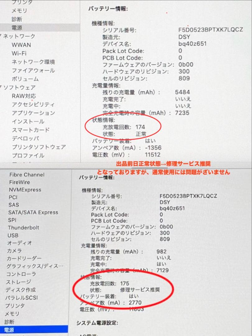 MacBook Pro 2019 高性能・大画面 MacBook本体　充電器付