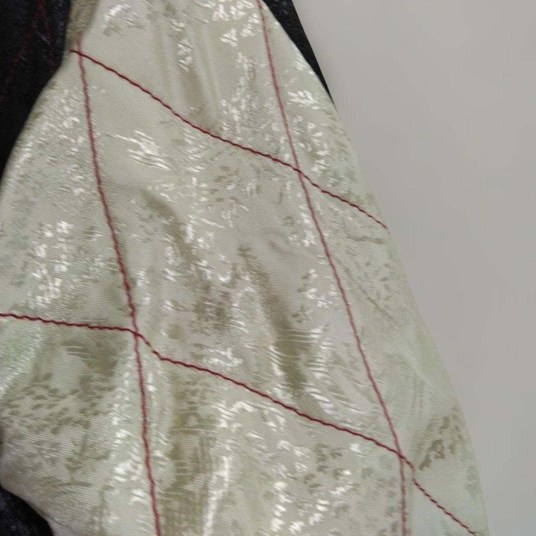 スカジャン　金魚　蝶々　菊　和柄和風　花旅楽団　M　リバーシブル