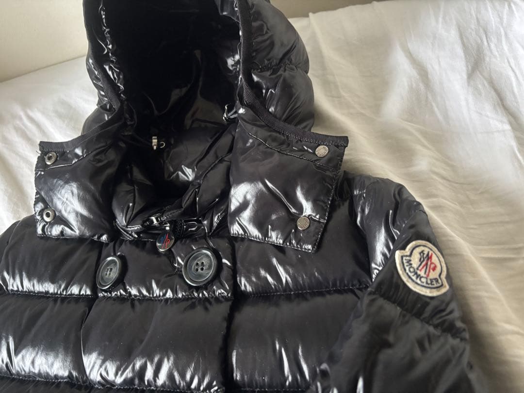 モンクレール ダウンジャケットPLANE moncler 1 ブラック　コート