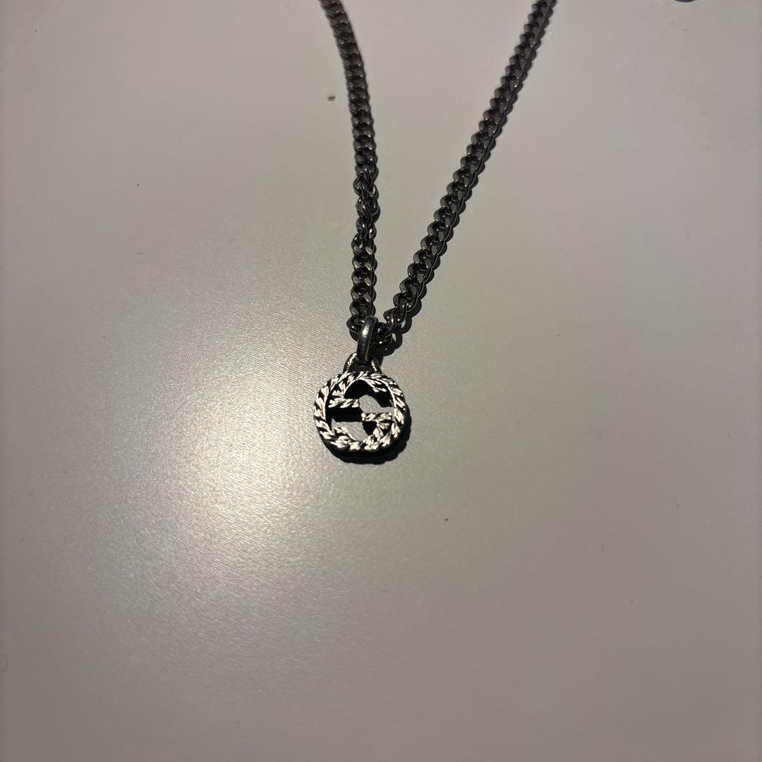 S*d様 GUCCI シルバー インターロキン　ネックレス
