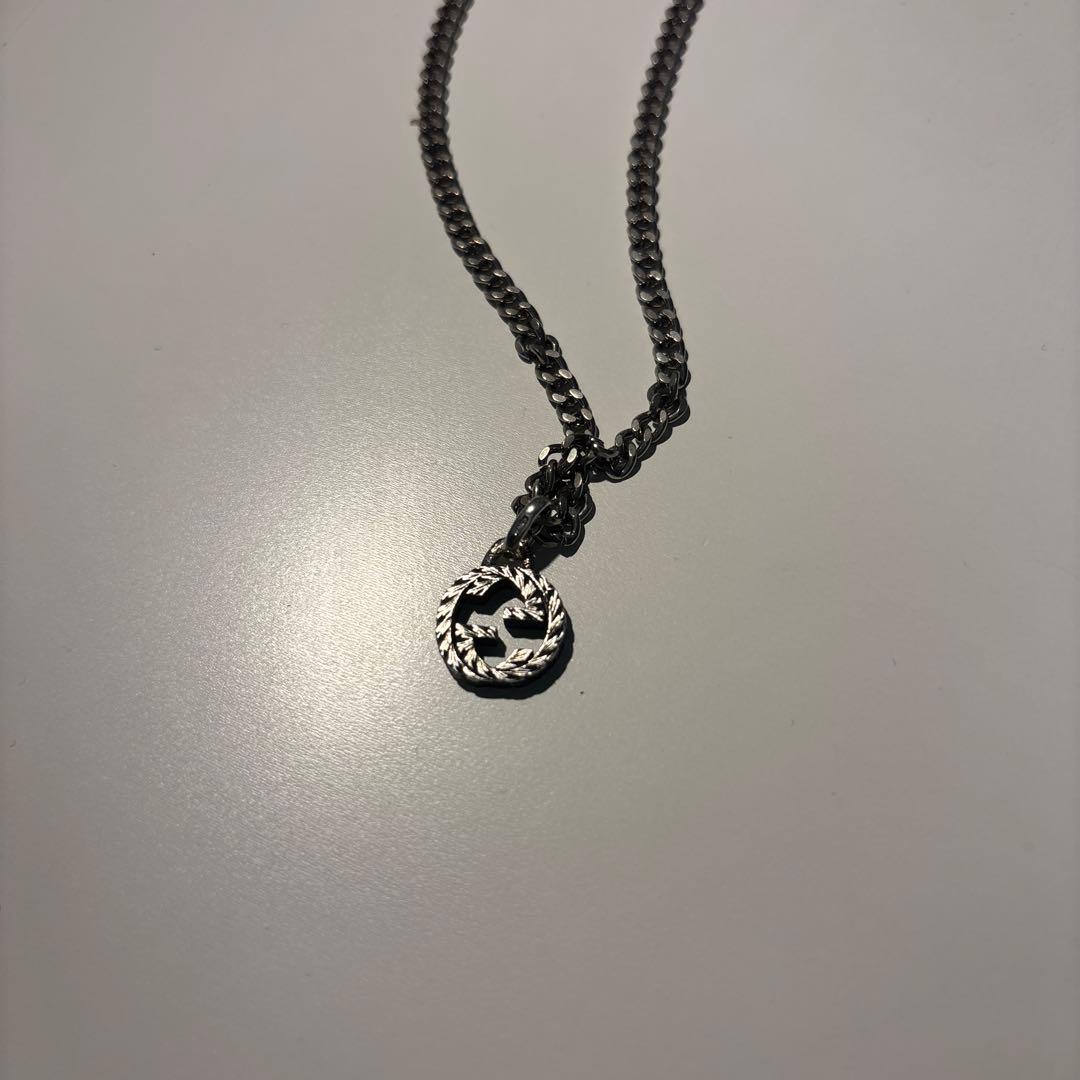 S*d様 GUCCI シルバー インターロキン　ネックレス