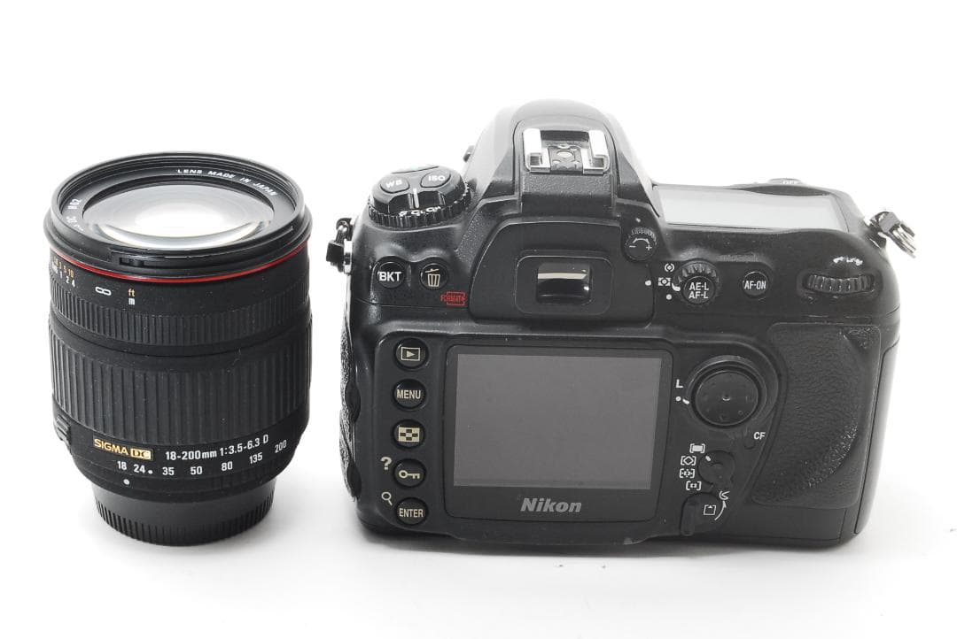 Nikon D200＋18-200mm 高倍率ズーム 三脚付