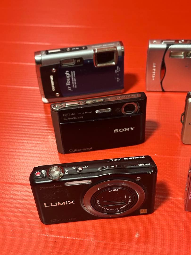 10台 デジカメラ まとめ【動作未確認ジャンク扱】⑤