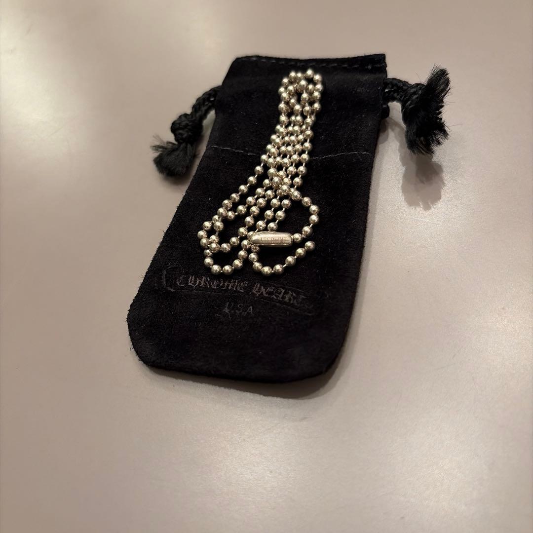 【値下げ交渉可】クロムハーツ　ボールチェーン