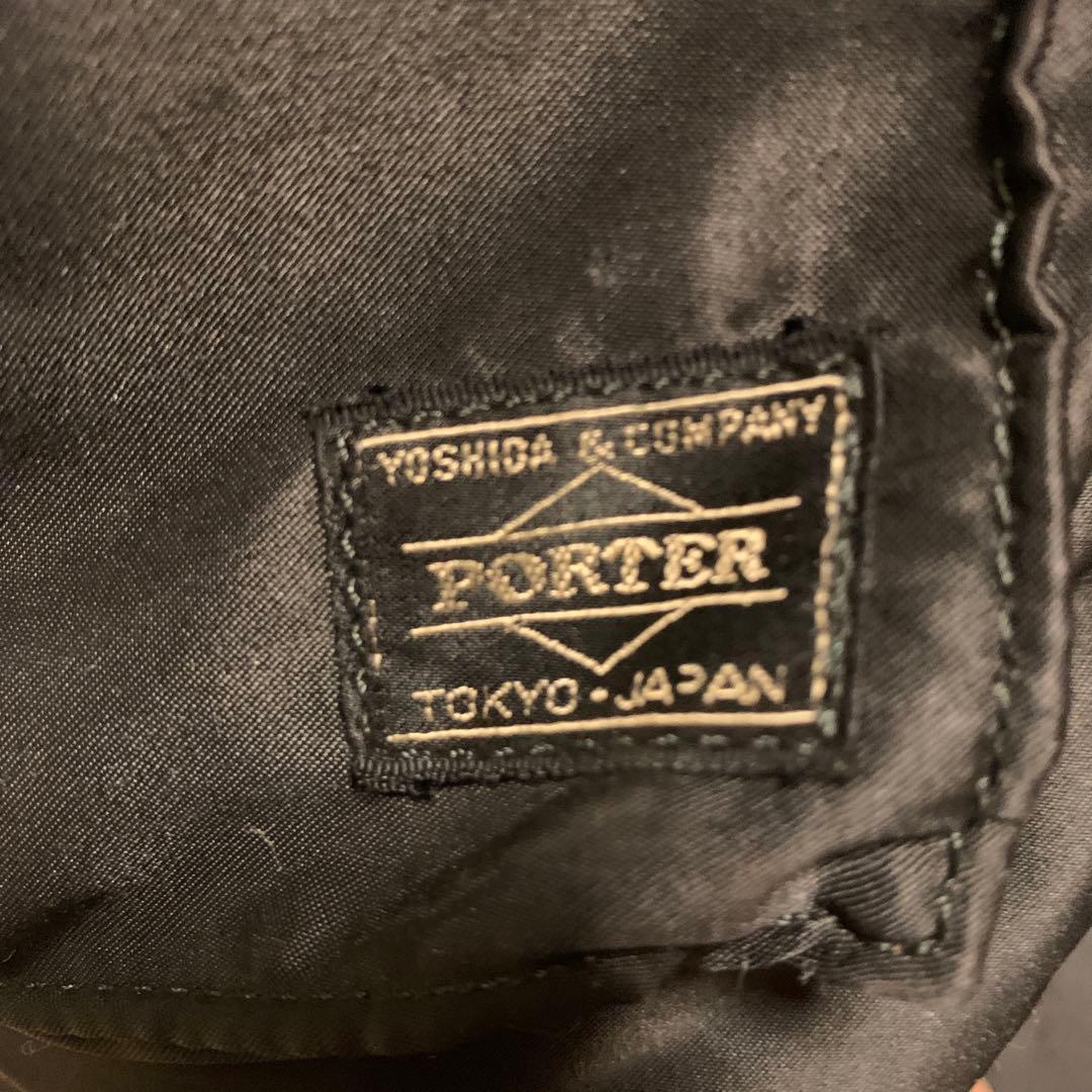 PORTER ブラック ヘルメットバック