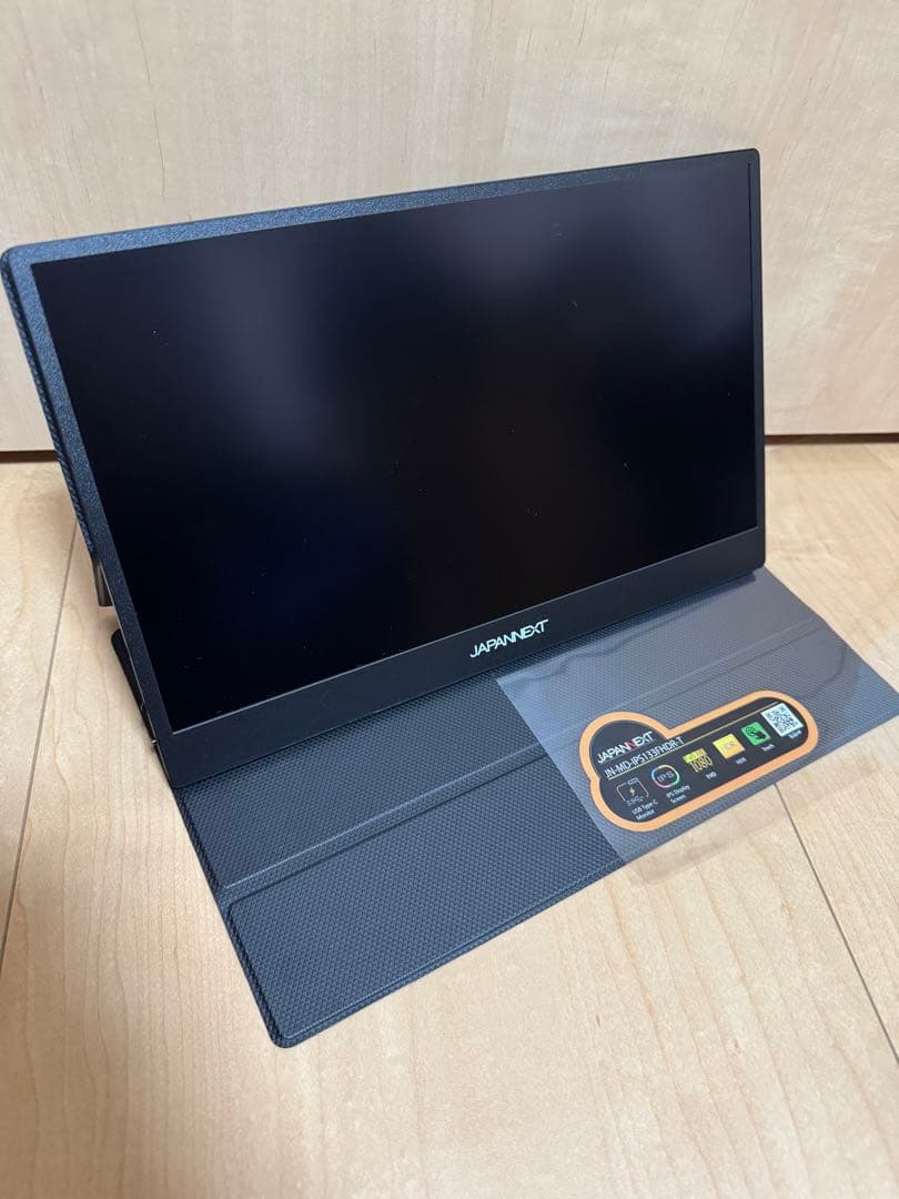 JAPANNEXT 13.3 モバイルディスプレイ　モニタースタンド付き