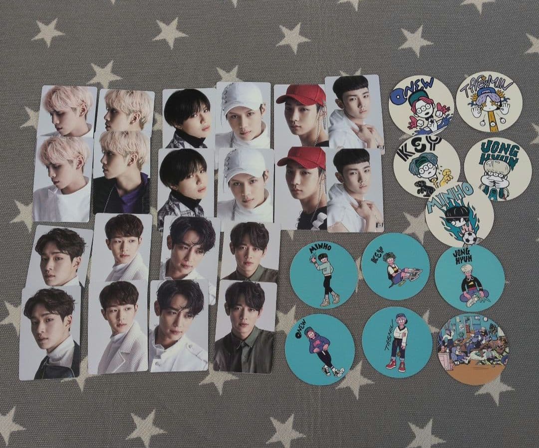 SHINee WORLD V ステッカー トレカ　未使用