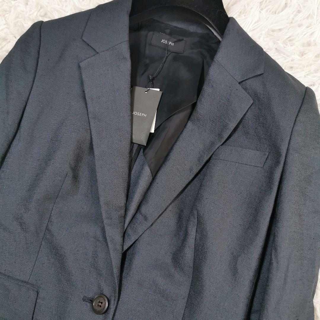 【タグ付✨】ジョゼフ スーツ セット ジャケット 1Ｂ パンツ リネン混 L