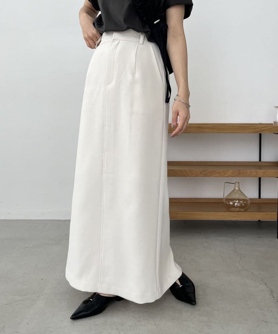 capricieux lemage マキシ|ラインスカー ト