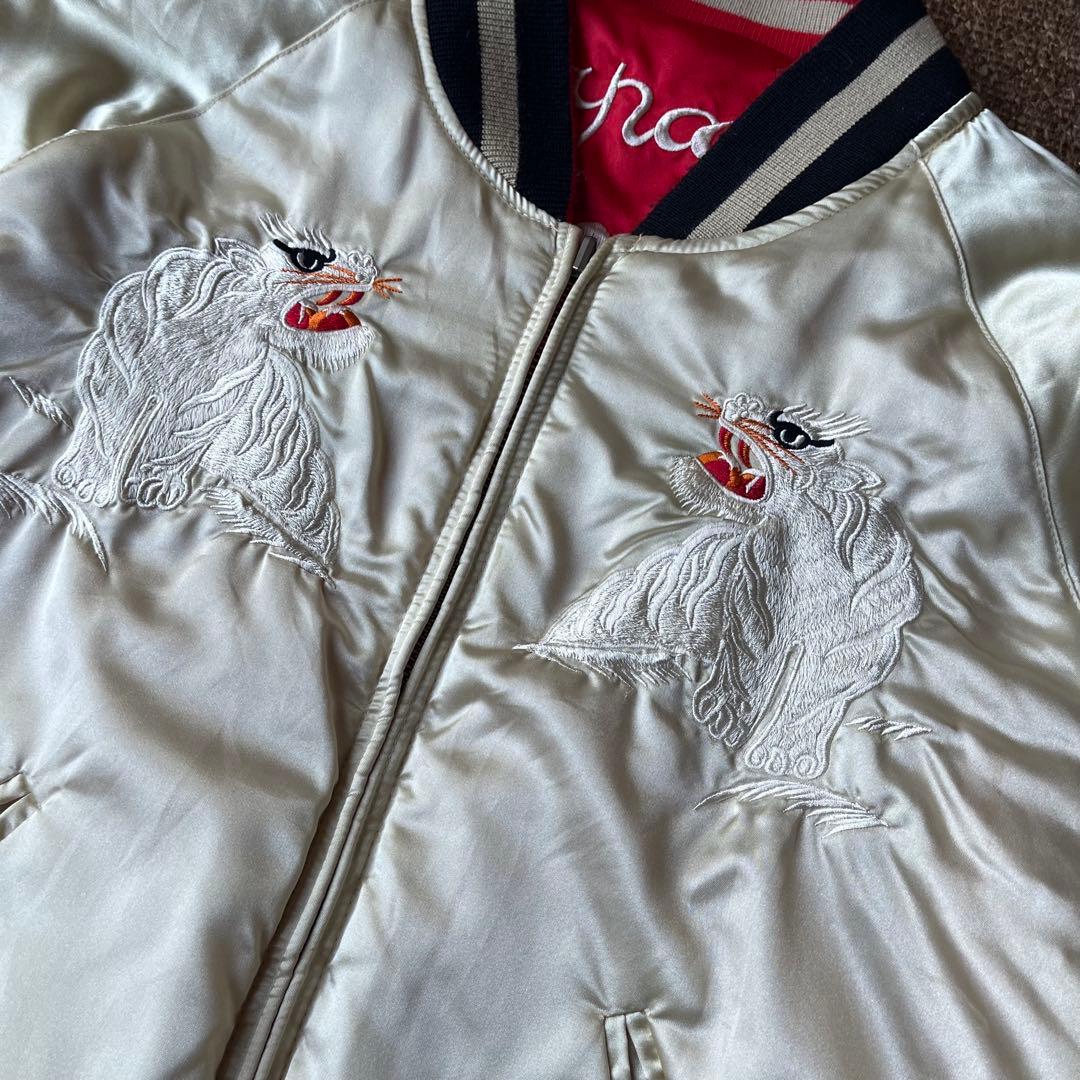 70〜80s スカジャン souvenir jacket （検 50s 別珍