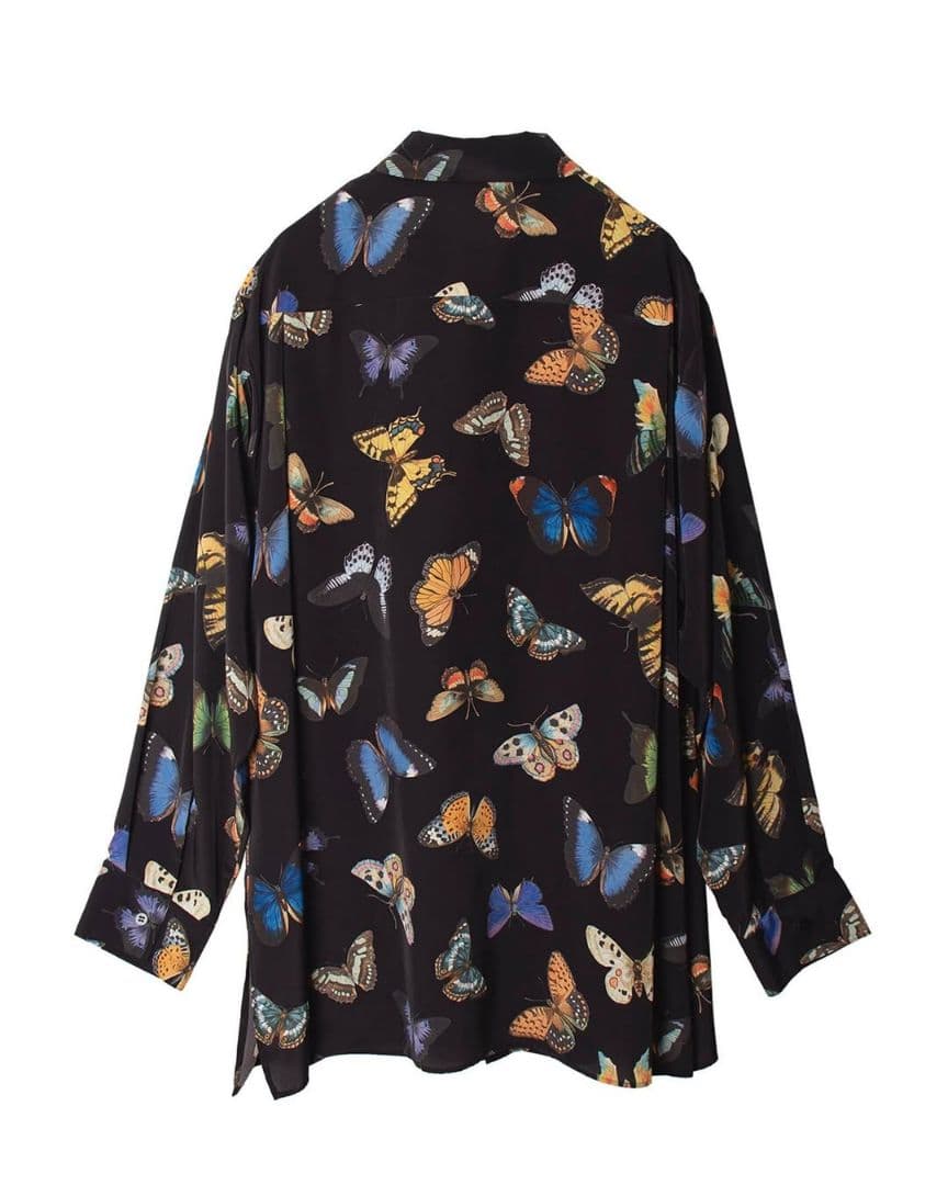 &ellecy アンドエルシー テフ シャツ 蝶 ロイスクレヨン